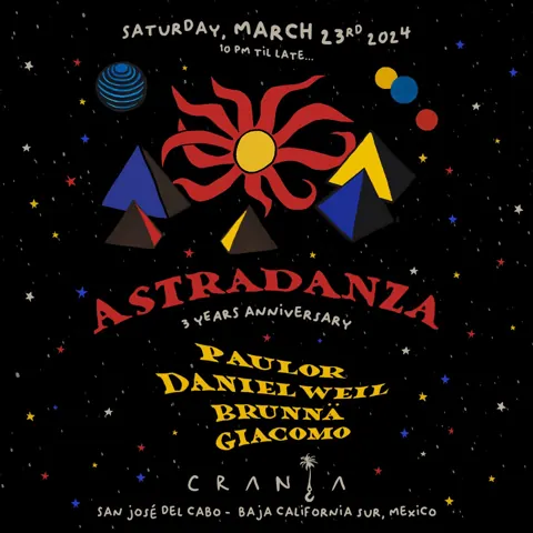 Astradanza poster